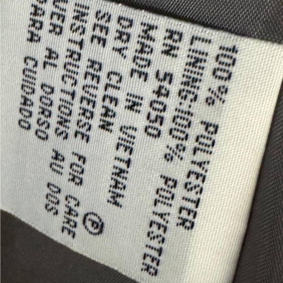 Le Suit Jacket Gray Size 8. Great Condition. Career. Business Casual - Picture 4 of 8